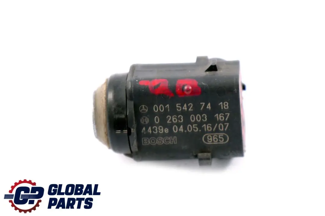 Mercedes A C E S W168 W203 W211 W220 Parksensor Einparkhilfe Chalcedonblau - SKU A0015427418-QB - Teilenummer A0015427418