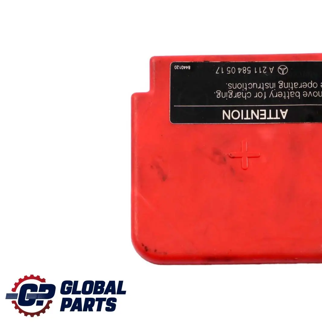 Osłona Biegunu Baterii do Mercedes C E W204 W211 o numerze A0015460835 Mercedes C E W204 W211 Osłona Biegunu Baterii - SKU A0015460835 - Numer Części A0015460835