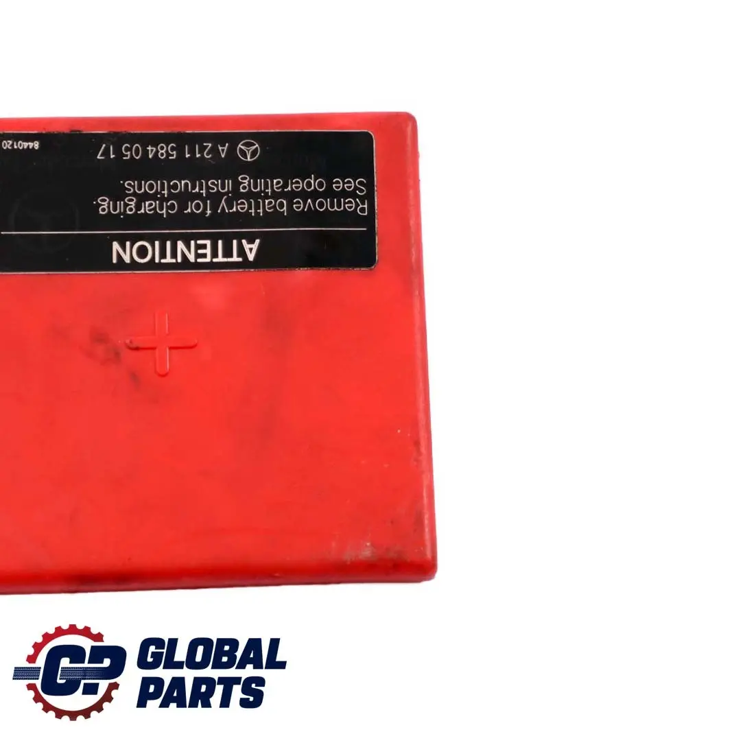  Mercedes-Benz C E W204 W211 Battery Positive Terminal Cover Cap - SKU A0015460835 - Part number A0015460835