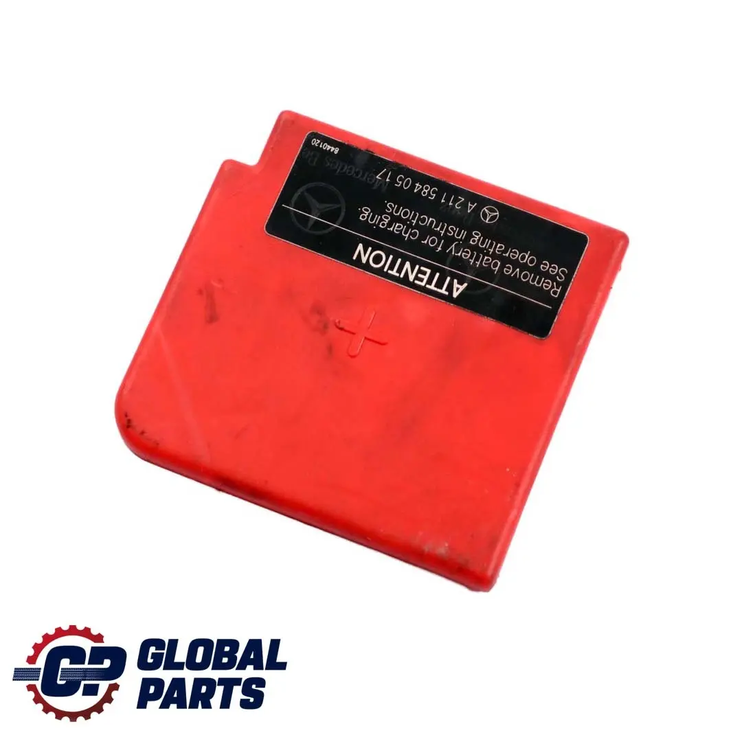  Mercedes-Benz C E W204 W211 Battery Positive Terminal Cover Cap - SKU A0015460835 - Part number A0015460835