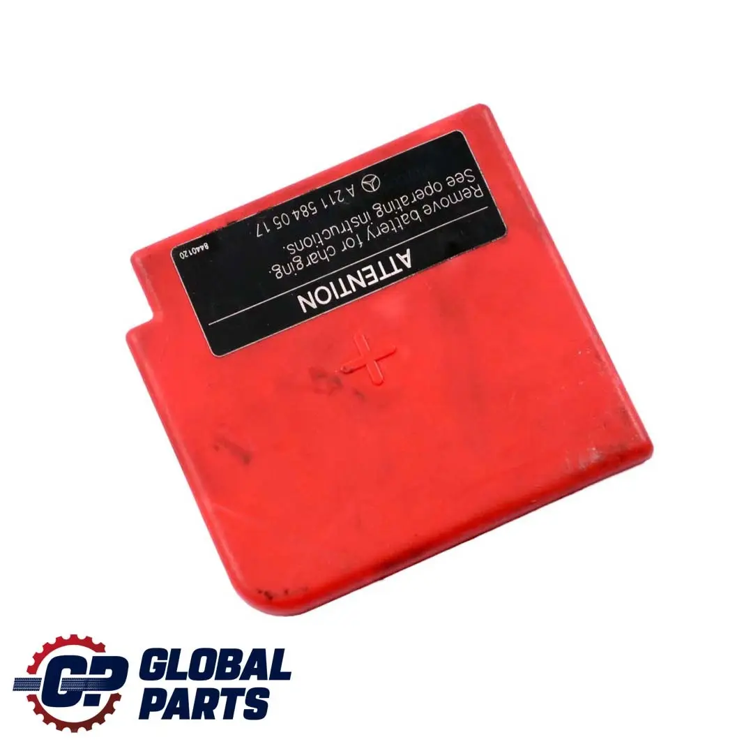  Mercedes-Benz C E W204 W211 Batterie Terminal Positive Abdeckkappe - SKU A0015460835 - Teilenummer A0015460835