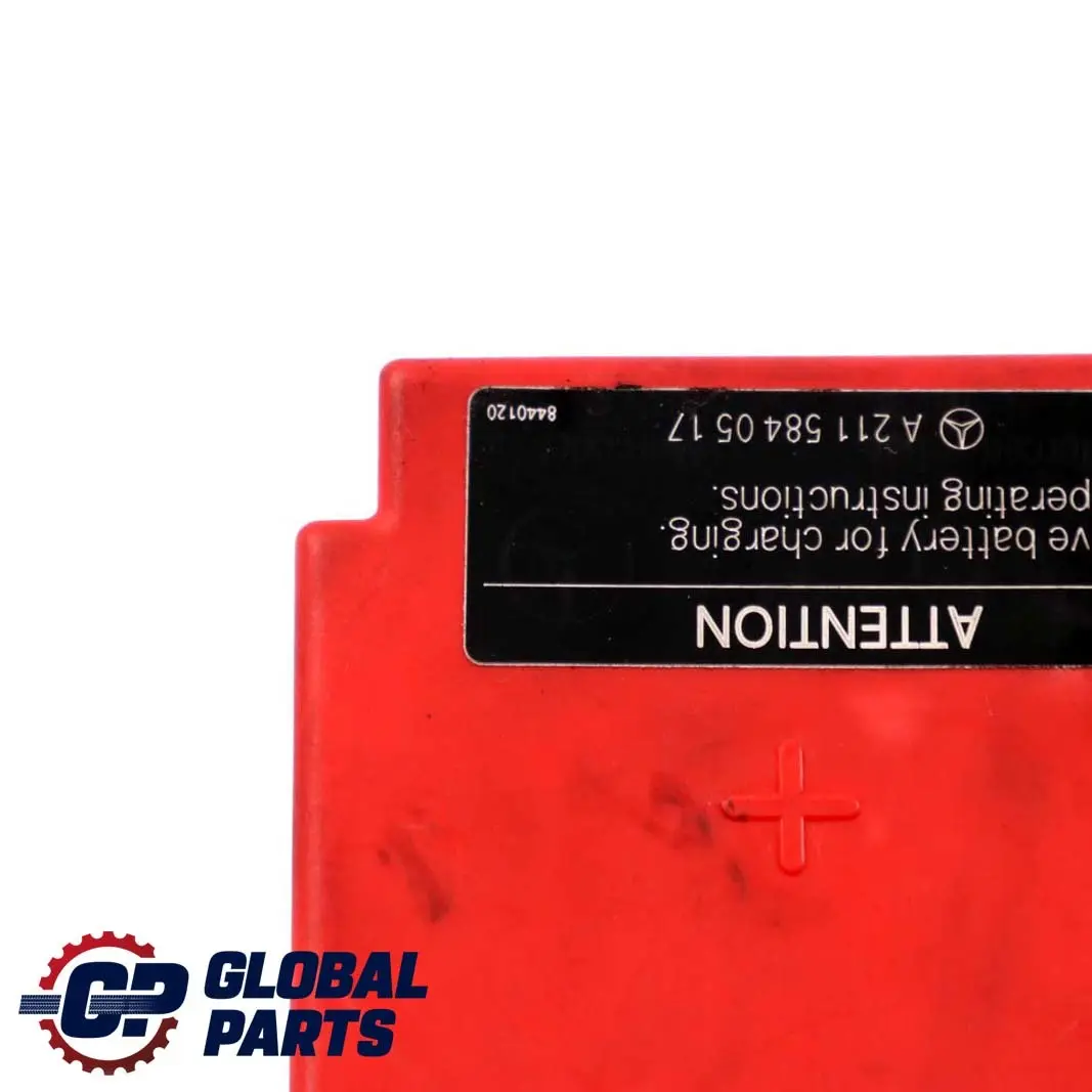 Mercedes-Benz C E W204 W211 Batterie Terminal Positive Abdeckkappe für mit Teilenummer A0015460835 Mercedes-Benz C E W204 W211 Batterie Terminal Positive Abdeckkappe - SKU A0015460835 - Teilenummer A0015460835