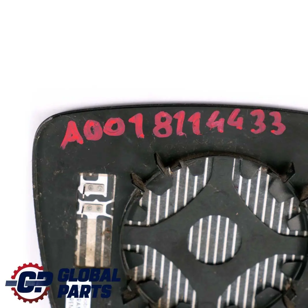  Mercedes-Benz Vaneo W414 Left N/S Heated Door Wing Mirror Glass - SKU A0018114433 - Part number A0018114433