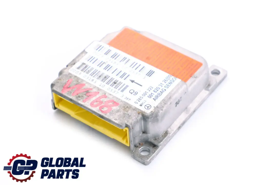 Mercedes A Class W168 Airbag Belt Locking System Sensor Control Unit Module ECU - SKU A0018203126 - Part number A0018203126