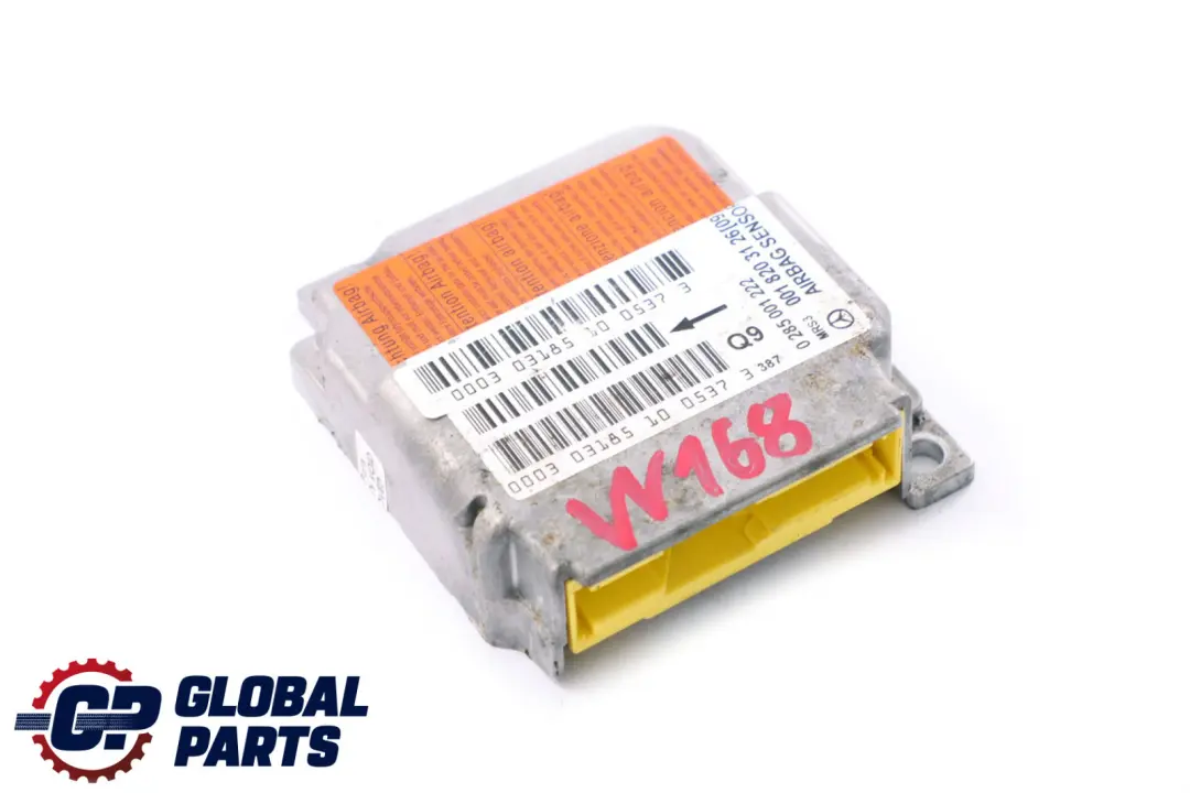 Mercedes A Class W168 Airbag Belt Locking System Sensor Control Unit Module ECU - SKU A0018203126 - Part number A0018203126
