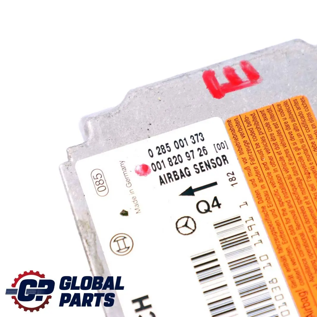 Module de contrôle de l'airbag ECU pour Mercedes W203 W209 à propos du numéro de pièce A0018209726 Mercedes W203 W209 Module de contrôle de l'airbag ECU - SKU A0018209726 - Numéro de pièce A0018209726