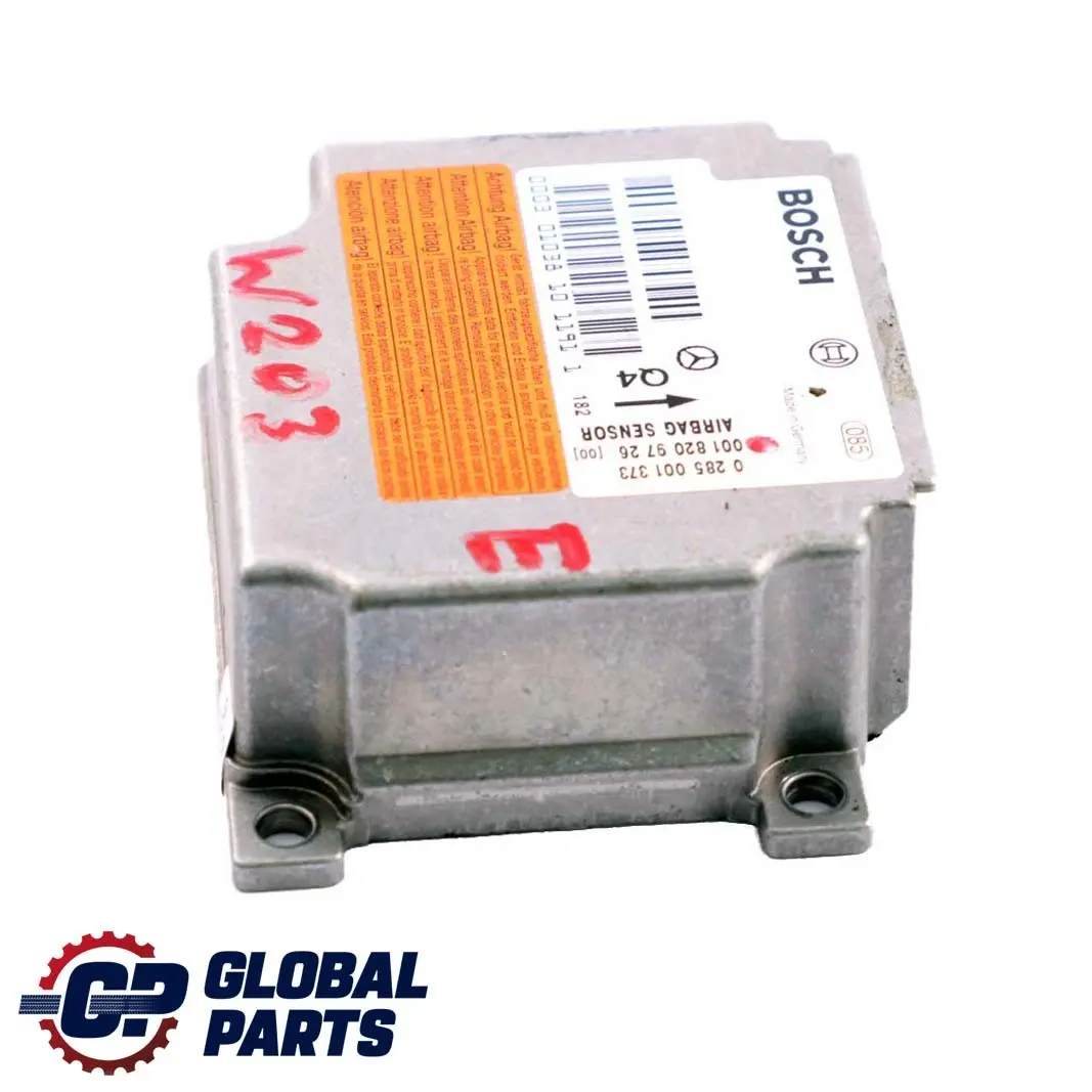  Mercedes-Benz C CLK Class W203 W209 Airbag Control Unit Module ECU - SKU A0018209726 - Part number A0018209726