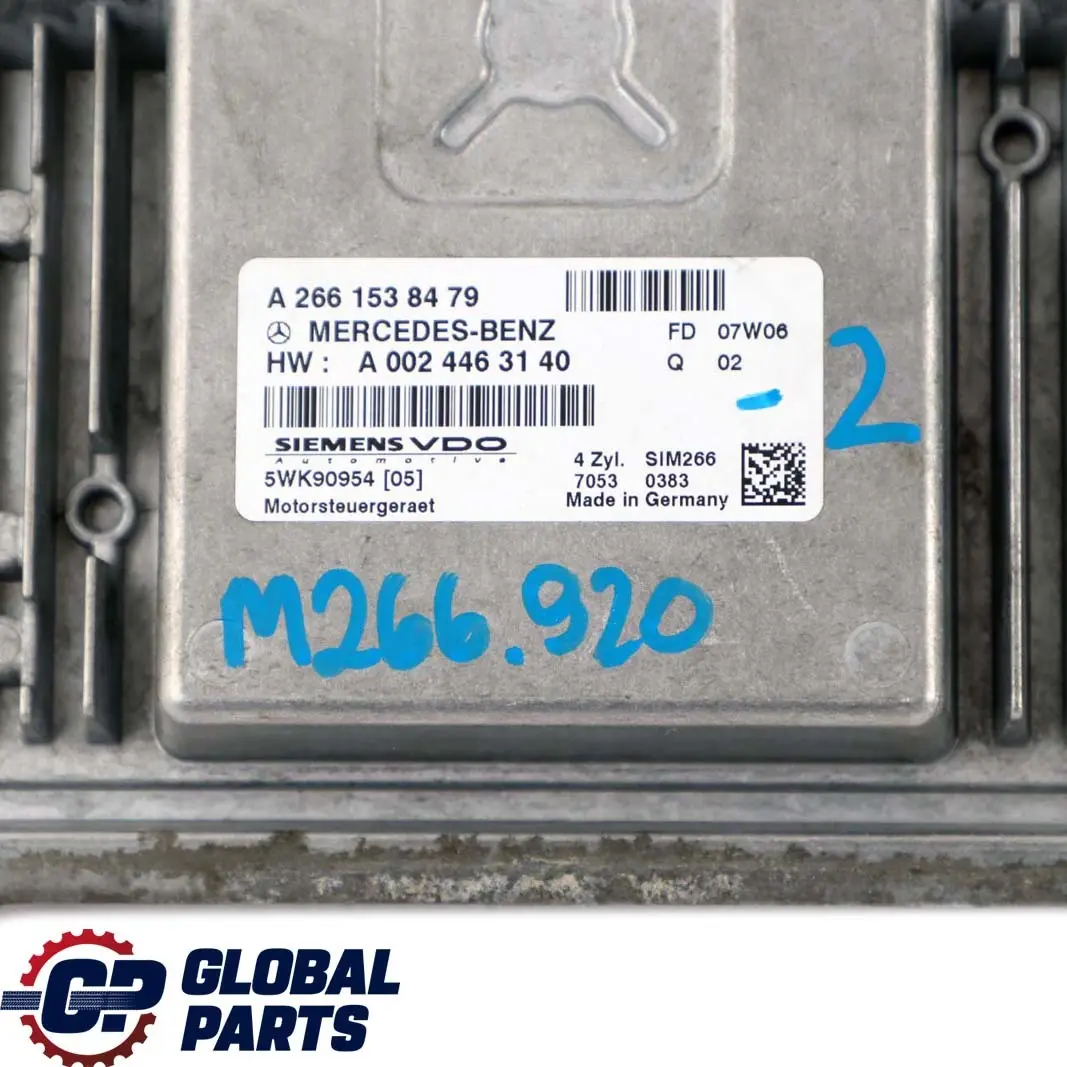 A150 W245 B150 Engine Control ECU Kit + Key Manual to Mercedes W169 with Part number A0024463140 Mercedes W169 A150 W245 B150 Engine Control ECU Kit + Key Manual - SKU A0024463140-1 - Part number A0024463140