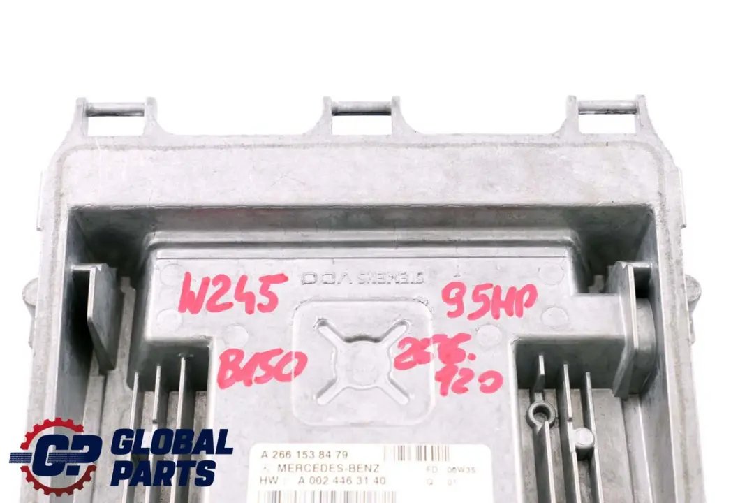 Benzin Motor M266 Motorsteuergerät Steuergerät für Mercedes W169 W245 mit Teilenummer A2661538479 Mercedes W169 W245 Benzin Motor M266 Motorsteuergerät Steuergerät - SKU A0024463340 - Teilenummer A2661538479