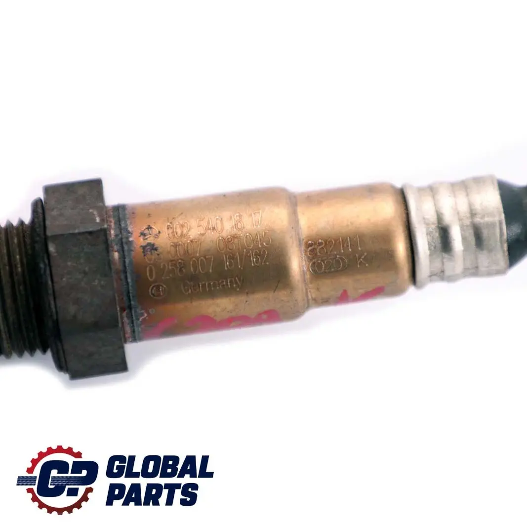 Mercedes C CLK W203 C209 Kompressor Sonda Lambda Sensor De Oxigeno - SKU A0025401817 - Número de pieza A0025401817