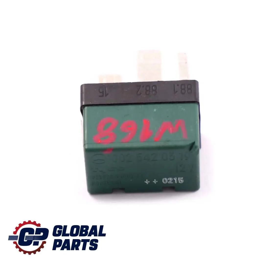 Class W168 W202 W203 Relay 6-Pin Green Tyco Mercedes A C - SKU A0025420319 - Part number A0025420319