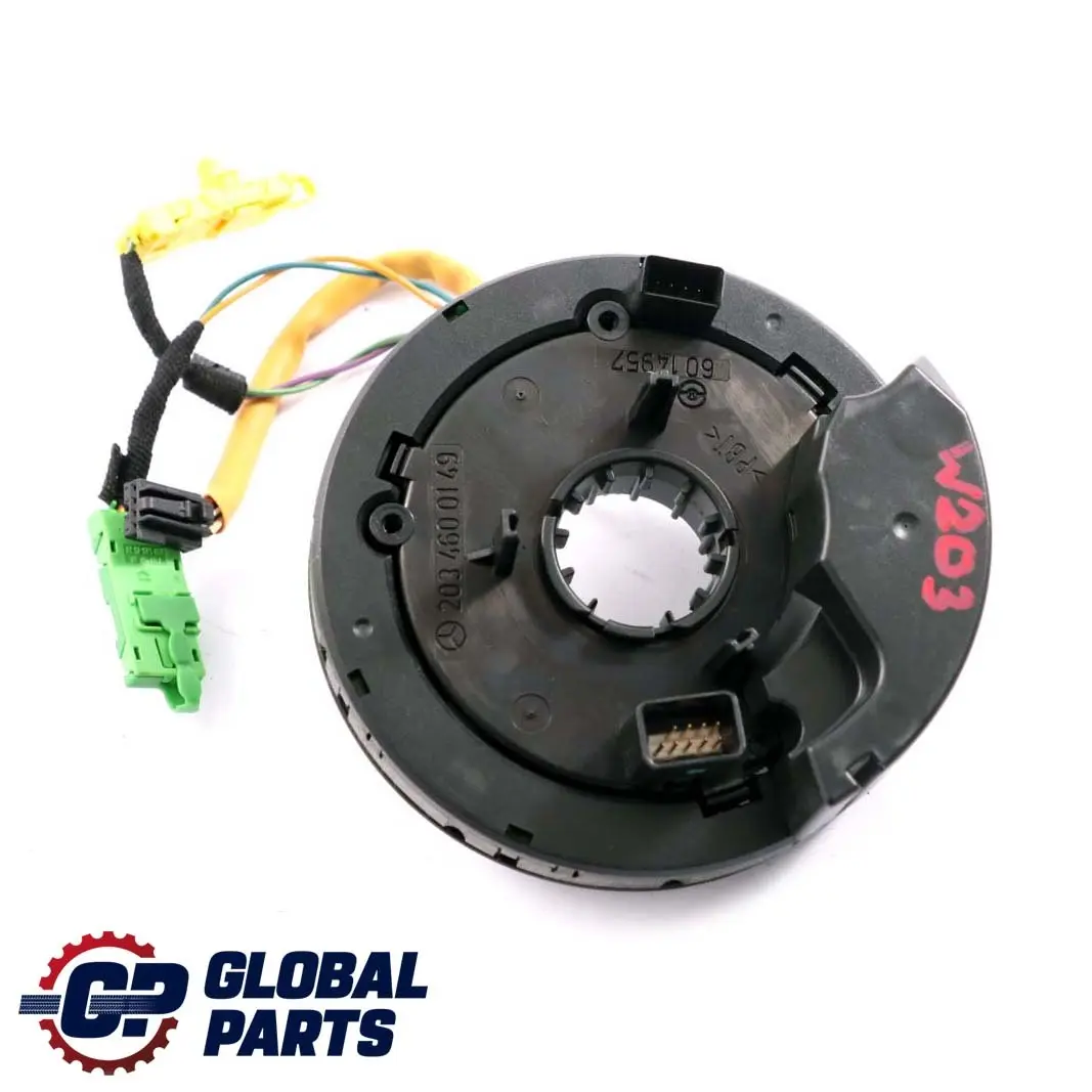 Mercedes-Benz C W203 Steering Wheel Angle Sensor Slip Ring Squib to with Part number A0025421918 Mercedes-Benz C W203 Steering Wheel Angle Sensor Slip Ring Squib - SKU A0025421918 - Part number A0025421918