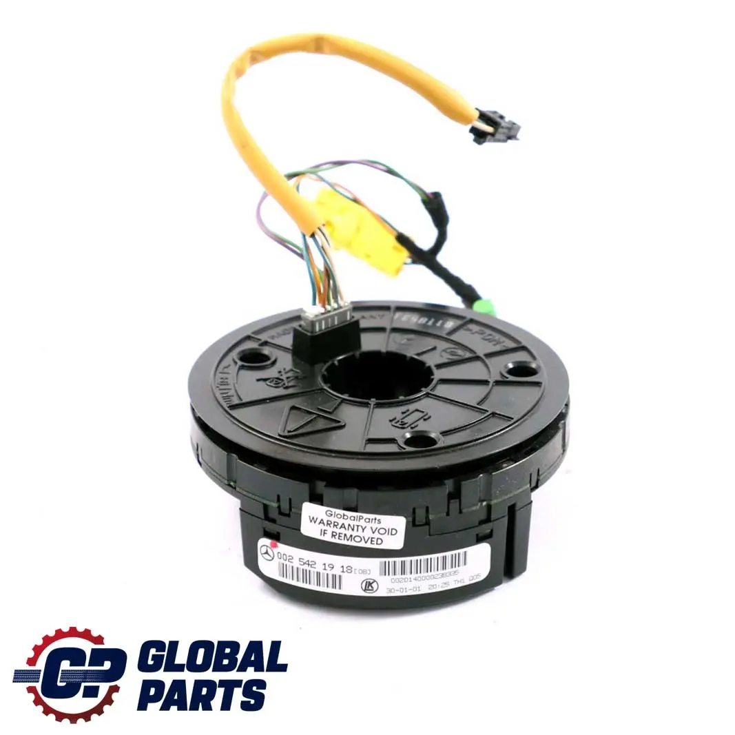Mercedes-Benz C-Klasse W203 Schleifring Wickelfeder Sensor für mit Teilenummer A0025421918 Mercedes-Benz C-Klasse W203 Schleifring Wickelfeder Sensor - SKU A0025421918 - Teilenummer A0025421918