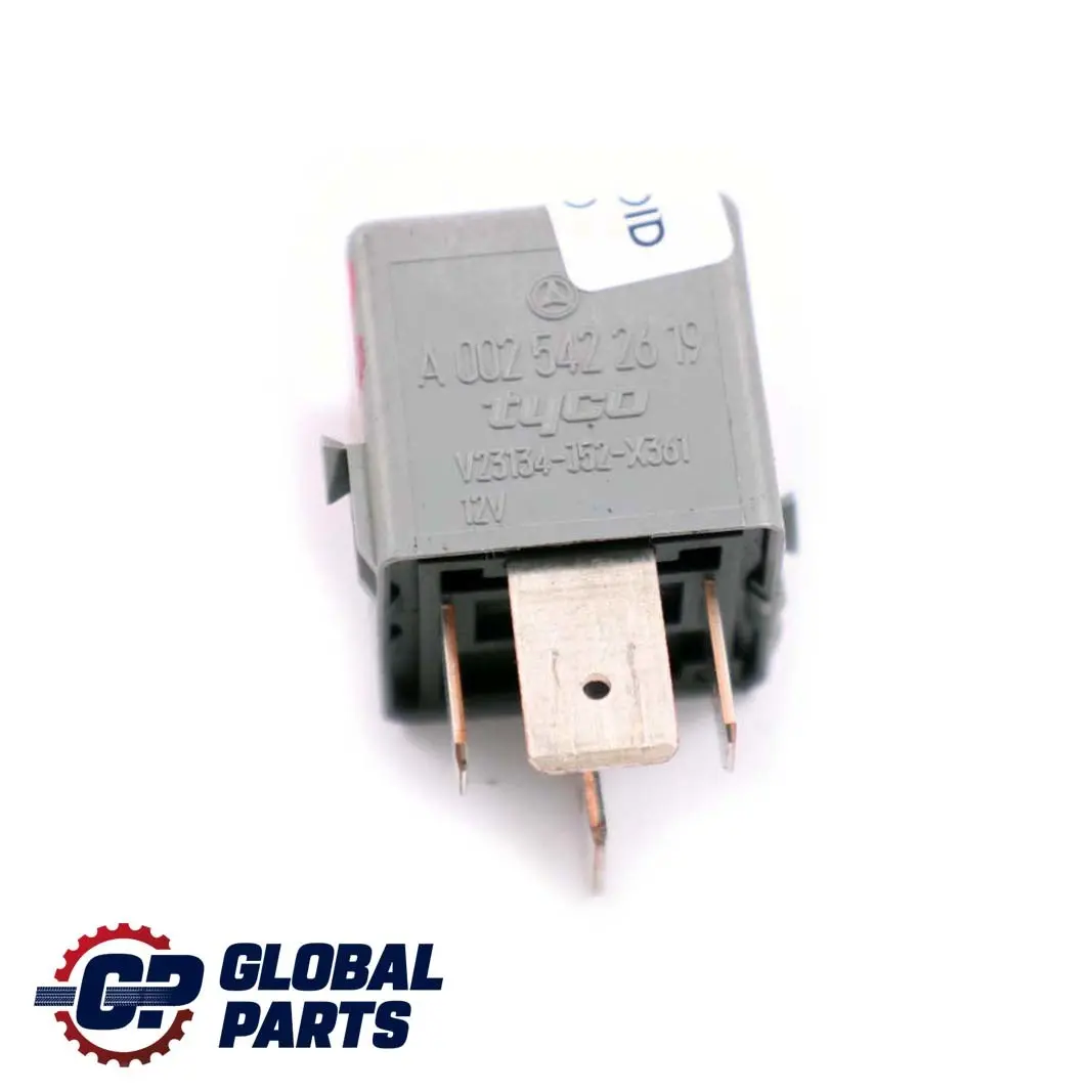Mercedes ML W163 Relay 4-Pin Grey Tyco - SKU A0025422619 - Part number A0025422619