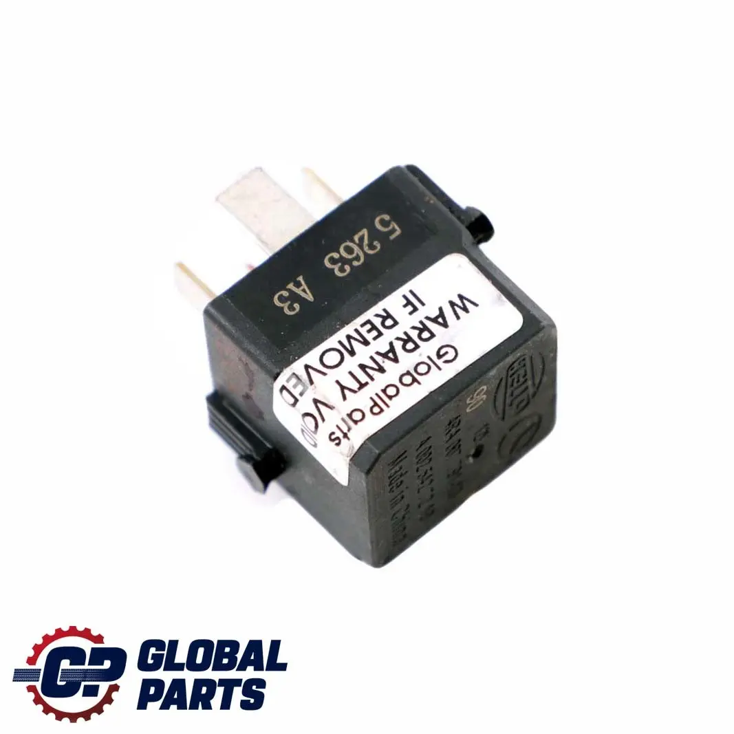 4-Pin Black Hella Mercedes W169 W245 W204 W212 Relay - SKU A0025427219 - Part number A0025427219