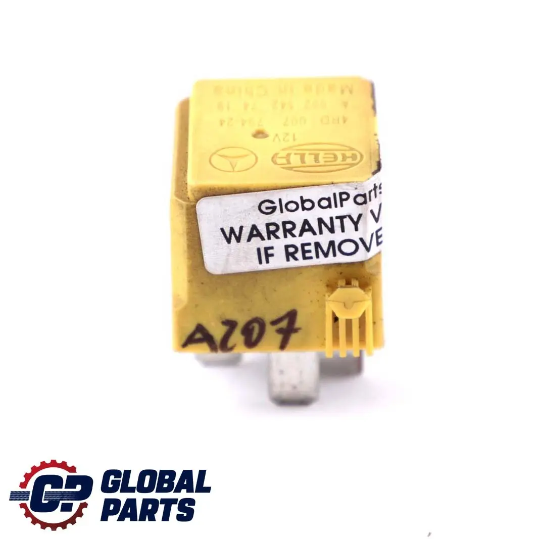 Mercedes-Benz A B E M W169 W245 W210 W163 Relay 5-Pin Yellow Hella to with Part number A0025427419 Mercedes-Benz A B E M W169 W245 W210 W163 Relay 5-Pin Yellow Hella - SKU A0025427419 - Part number A0025427419