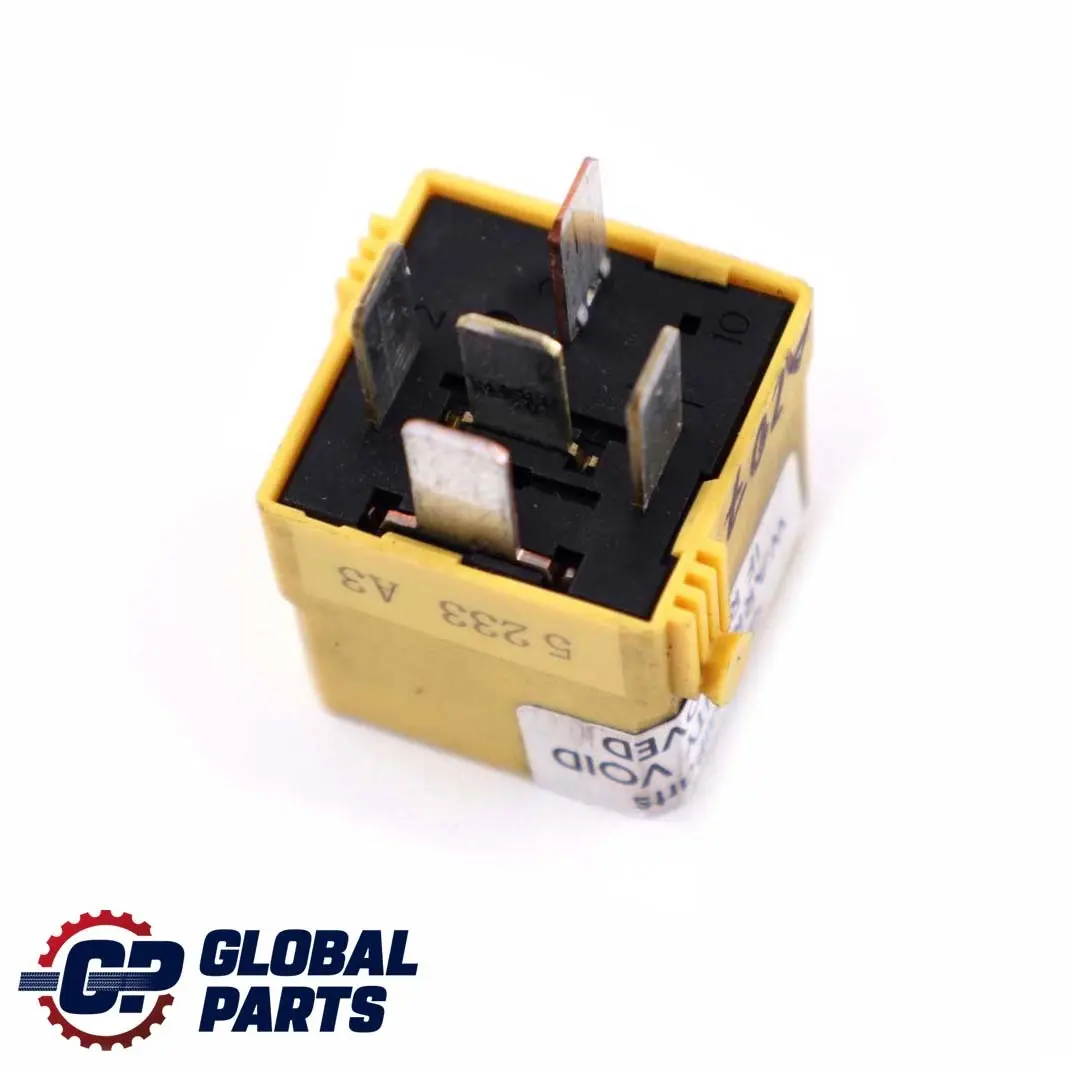  Mercedes-Benz W169 W245 W210 W163 Relé 5 polos Amarillo Hella - SKU A0025427419 - Número de pieza A0025427419