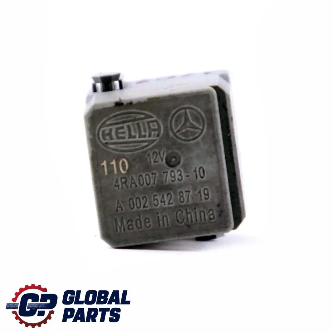 Mercedes W176 W204 W207 W166 Relay 4 Pin Grey Hella - SKU A0025428719 - Part number A0025428719