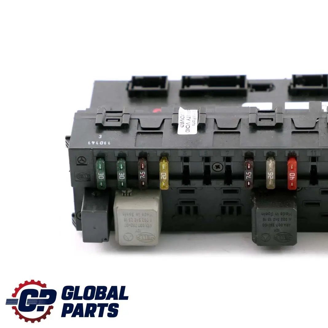 Mercedes-Benz C-Class W203 Sam Control Module Fuse Box Rear to with Part number A0025459701 Mercedes-Benz C-Class W203 Sam Control Module Fuse Box Rear - SKU A0025459701 - Part number A0025459701