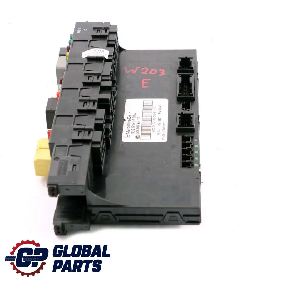  Mercedes-Benz C-Class W203 Sam Control Module Fuse Box Rear - SKU A0025459701 - Part number A0025459701