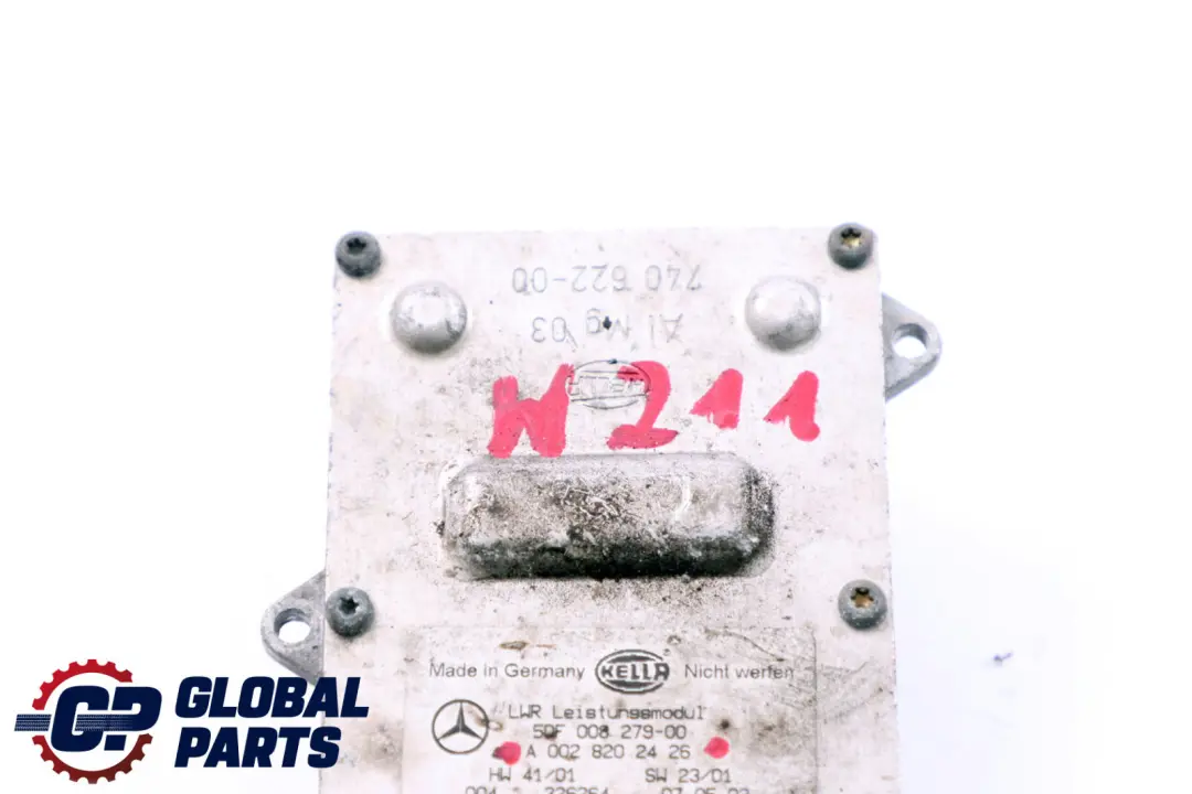 Headlight Level Control Module to Mercedes W211 Xenon with Part number A0028202426 Mercedes W211 Xenon Headlight Level Control Module - SKU A0028202426 - Part number A0028202426