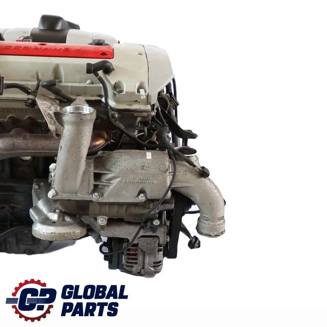 Mercedes-Benz W203 200 Kompressor Complete Engine M111 111.955 E20 ML WARRANTY to with Part number A0030100800 Mercedes-Benz W203 200 Kompressor Complete Engine M111 111.955 E20 ML WARRANTY - SKU A0030100800-1 - Part number A0030100800