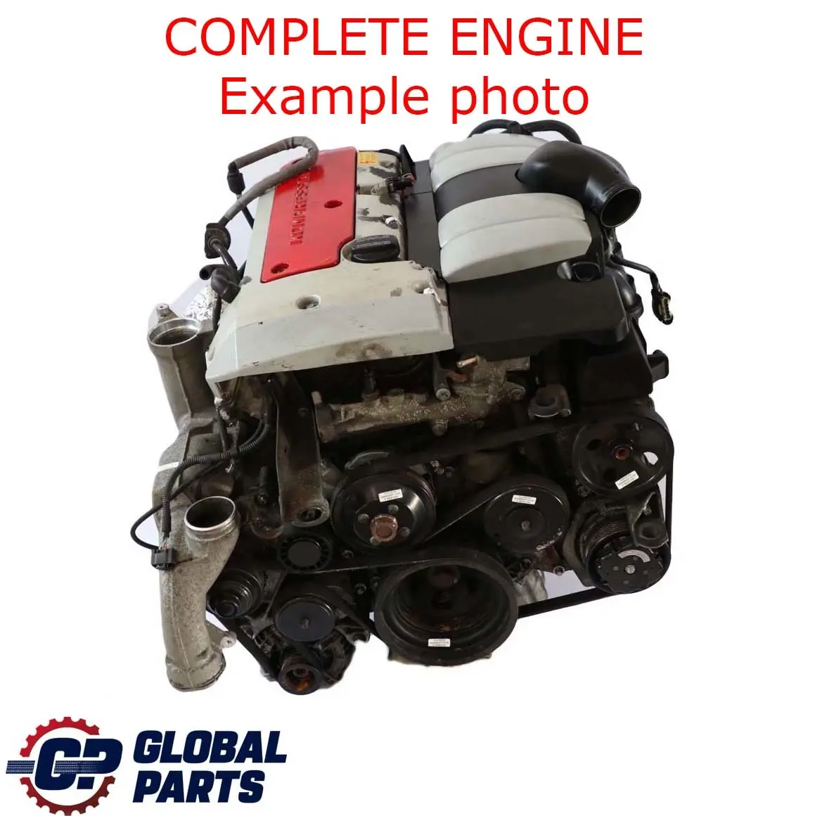 Mercedes-Benz W203 C 200 Kompressor Nackter Motor M111 111.955 E20 GARANTIE