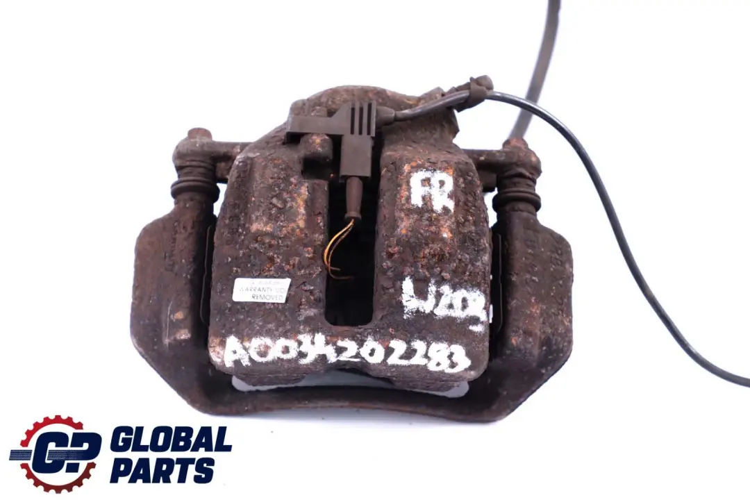 Brake Caliper Mercedes CLK W203 C209 Front Right O/S to Wheel with Part number A0034202283 Wheel Brake Caliper Mercedes CLK W203 C209 Front Right O/S - SKU A0034202283 - Part number A0034202283