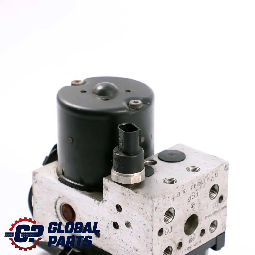 Mercedes-Benz A-Class W168 ABS Hydraulic Brake Pump Unit to with Part number A0034315112 Mercedes-Benz A-Class W168 ABS Hydraulic Brake Pump Unit - SKU A0034315112 - Part number A0034315112