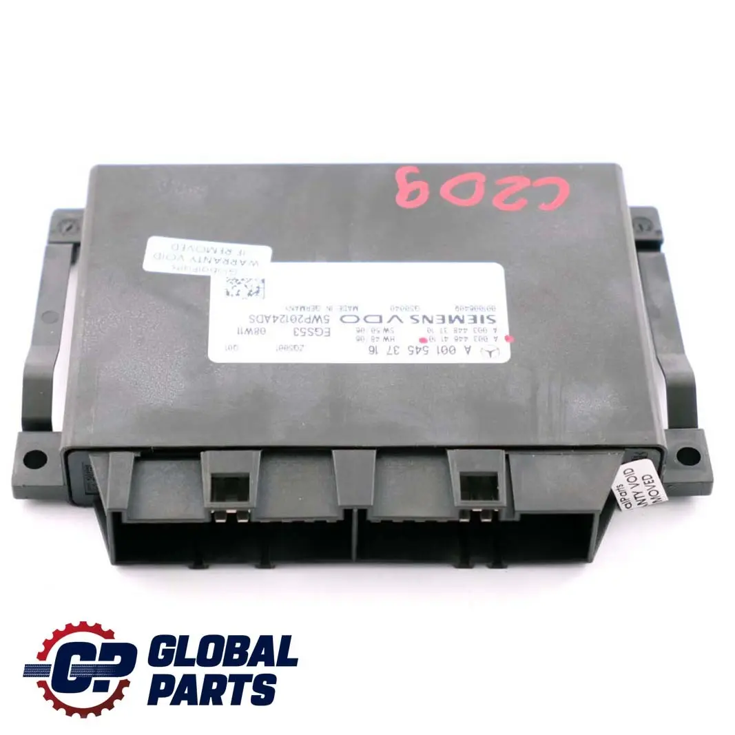 Mercedes W203 W204 W211 Caja cambios automática Unidad control transmisión - SKU A0034464110 - Número de pieza A0034464110