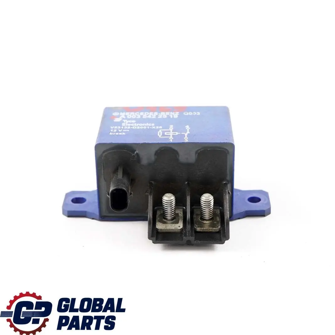 Module de relais de batterie pour Mercedes A B W169 W245 à propos du numéro de pièce A0035422519 Mercedes A B W169 W245 Module de relais de batterie - SKU A0035422519 - Numéro de pièce A0035422519
