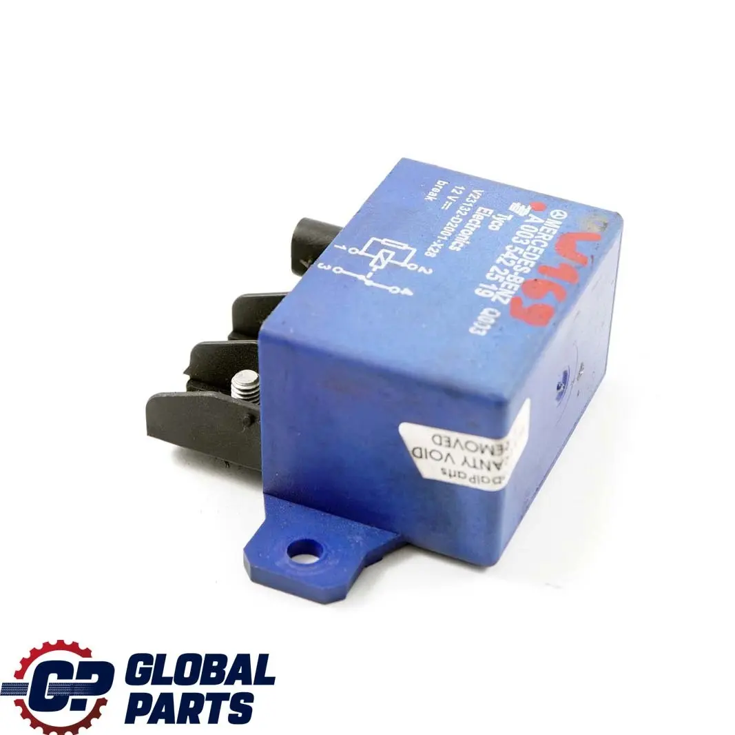 Mercedes-Benz A B Class W169 W245 Battery Relay Module Unit to with Part number A0035422519 Mercedes-Benz A B Class W169 W245 Battery Relay Module Unit - SKU A0035422519 - Part number A0035422519