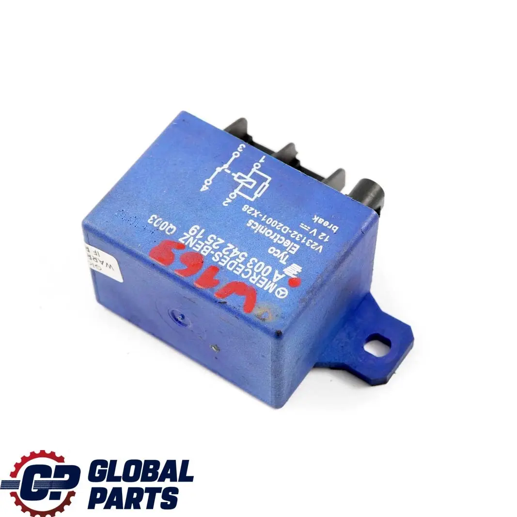 Mercedes A B W169 W245 Module de relais de batterie - SKU A0035422519 - Numéro de pièce A0035422519