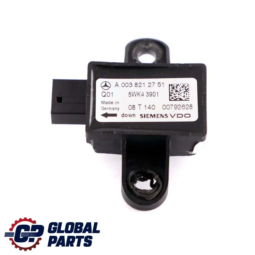 Mercedes-Benz M S W221 ML W164 Airbag Aufprallsensor Tür für mit Teilenummer A0038212751 Mercedes-Benz M S W221 ML W164 Airbag Aufprallsensor Tür - SKU A0038212751 - Teilenummer A0038212751