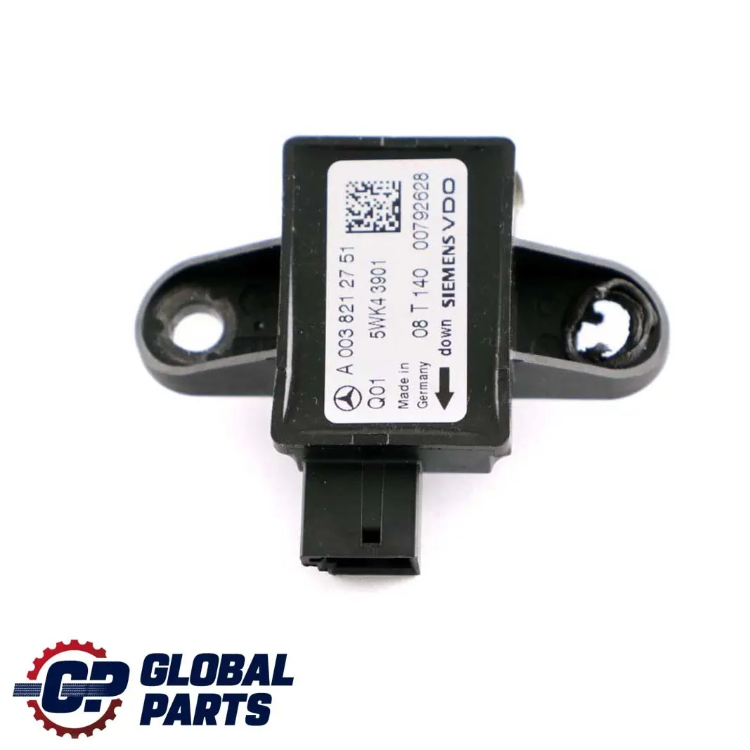 Mercedes-Benz M S W221 ML W164 Sensore d'urto airbag porta per con numero di parte A0038212751 Mercedes-Benz M S W221 ML W164 Sensore d'urto airbag porta - SKU A0038212751 - Numero di parte A0038212751