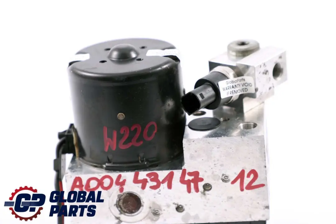 ABS Pompa Freno Idraulico per Mercedes CL C215 W220 con numero di parte A0044314712 Mercedes CL C215 W220 ABS Pompa Freno Idraulico - SKU A0044314712 - Numero di parte A0044314712