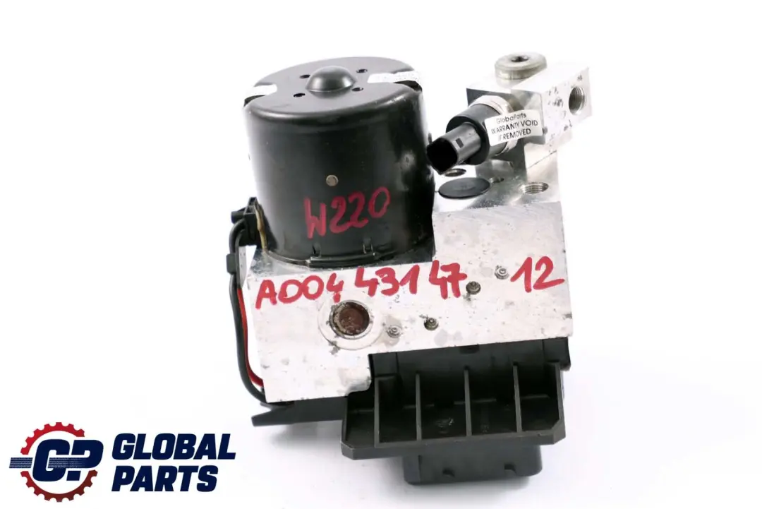 ABS Pompa Freno Idraulico per Mercedes CL C215 W220 con numero di parte A0044314712 Mercedes CL C215 W220 ABS Pompa Freno Idraulico - SKU A0044314712 - Numero di parte A0044314712