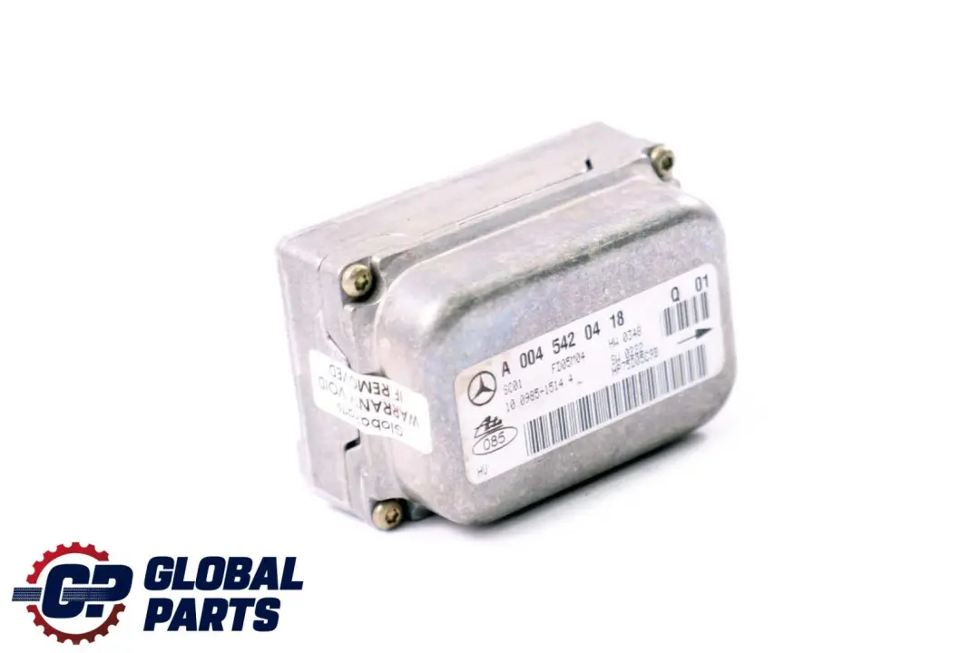 ESP Sensor de velocidad de rotación de guiñada para Mercedes C CLK W203 C209 con número de pieza A0045420418 Mercedes C CLK W203 C209 ESP Sensor de velocidad de rotación de guiñada - SKU A0045420418 - Número de pieza A0045420418
