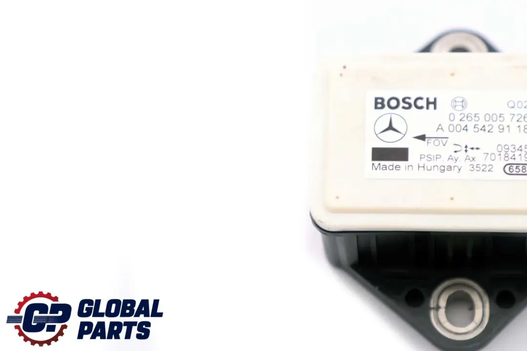 Module ECU Mercedes W169 W211 W245 Capteur ESP pour à propos du numéro de pièce A0045429118 Module ECU Mercedes W169 W211 W245 Capteur ESP - SKU A0045429118 - Numéro de pièce A0045429118