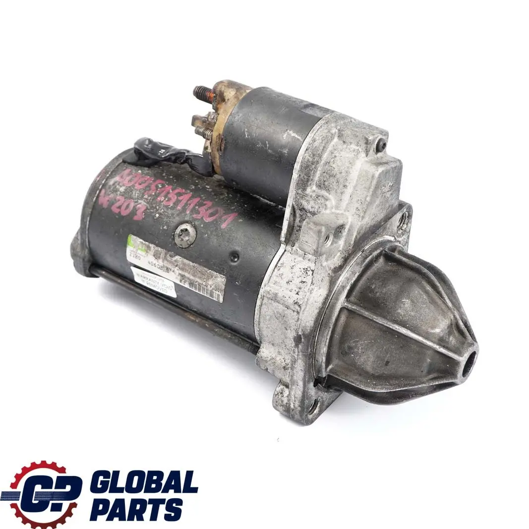 Mercedes W203 W211 Moteur De Démarreur diesel - SKU A0051511301 - Numéro de pièce A0051511301