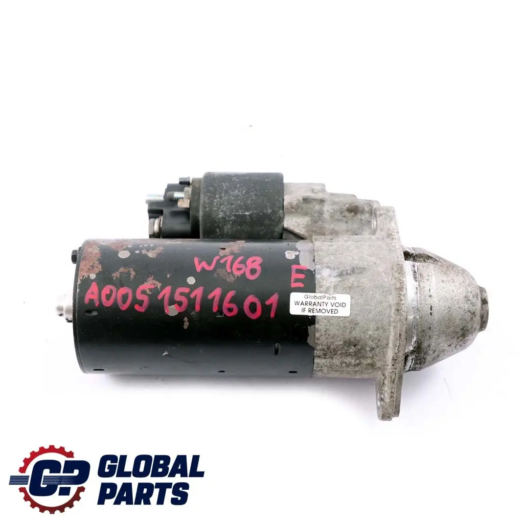  Mercedes-Benz W168 Vaneo W414 Diesel Demarreur Moteur - SKU A0051511601 - Numéro de pièce A0051511601