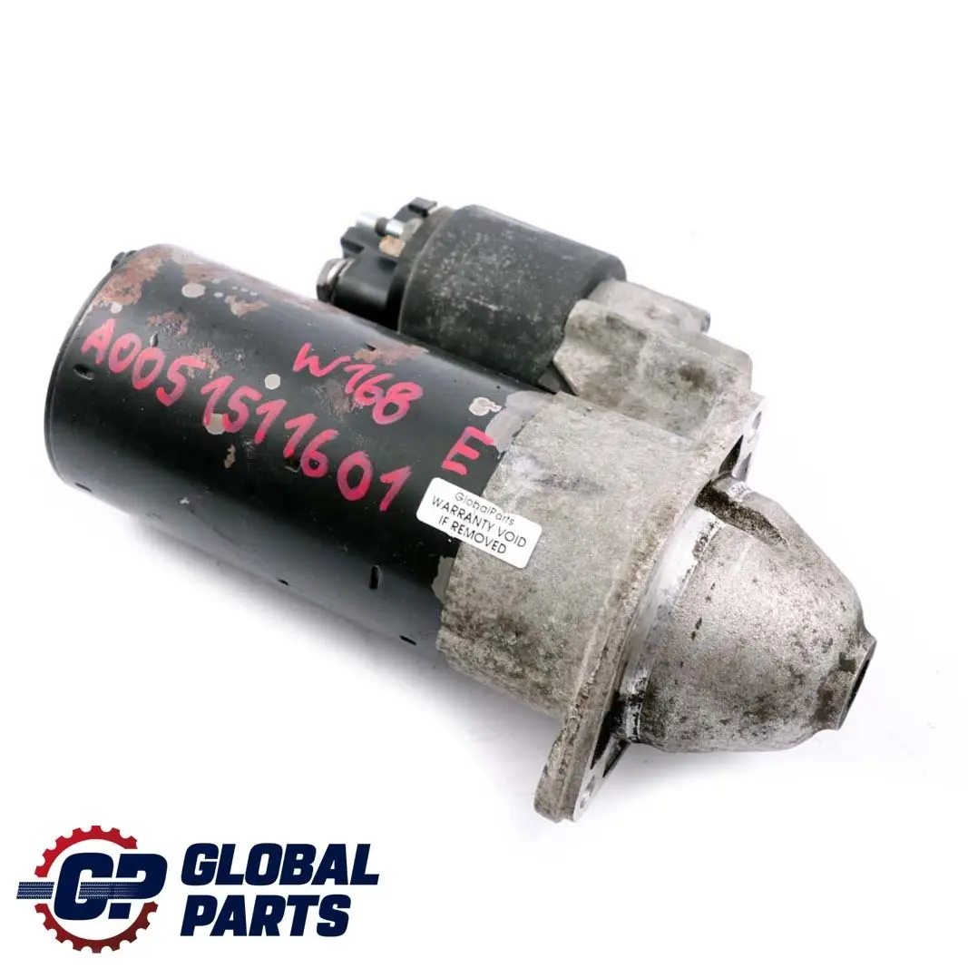 Mercedes W168 Vaneo W414 Diesel Engine Speed Starter Motor - SKU A0051511601 - Part number A0051511601