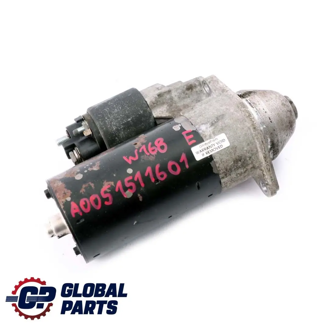 Mercedes W168 Vaneo W414 Diesel Engine Speed Starter Motor - SKU A0051511601 - Part number A0051511601