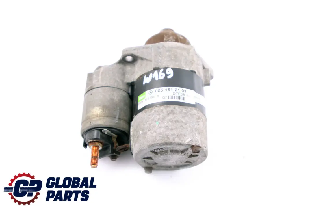 Starter Motor to Mercedes W168 W169 W245 Petrol Engine with Part number A0051512101 Mercedes W168 W169 W245 Petrol Engine Starter Motor - SKU A0051512101 - Part number A0051512101