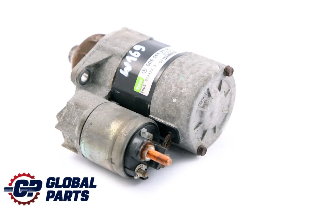 Mercedes Benz A B W168 W169 W245 Petrol Engine Starter Motor - SKU A0051512101 - Numéro de pièce A0051512101