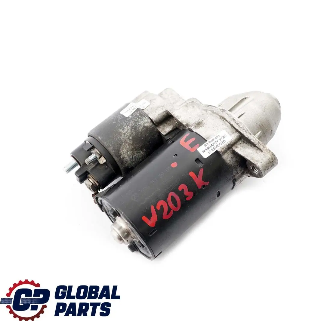 Kompressor Mercedes W203 W211 M271 Petrol Engine Starter Motor - SKU A0051513901 - Part number A0051513901