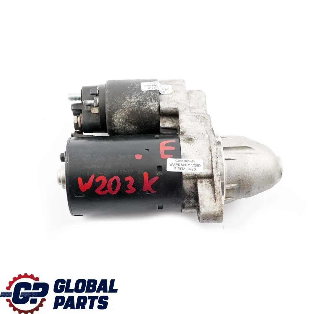 Kompressor Mercedes W203 W211 M271 Benzinmotor Anlasser - SKU A0051513901 - Teilenummer A0051513901