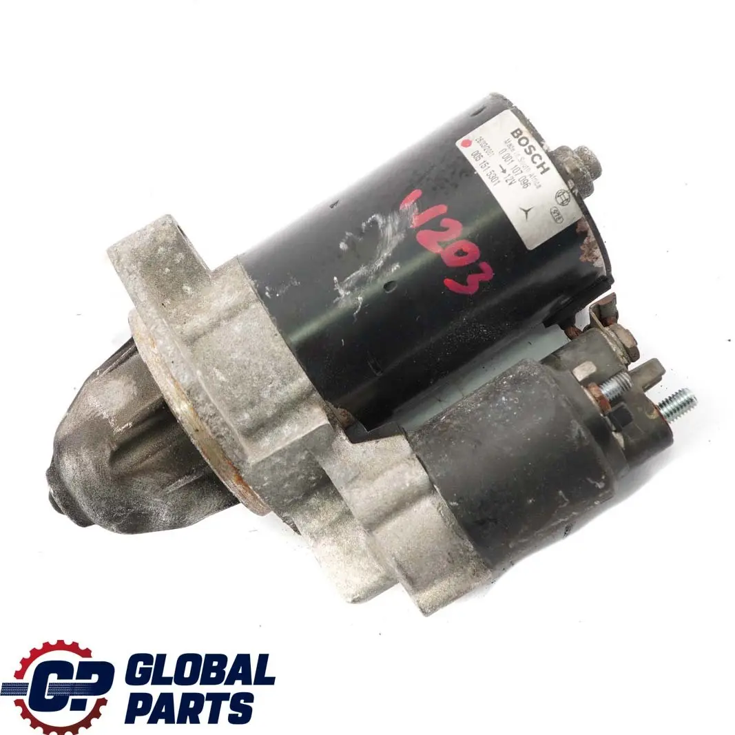  Mercedes-Benz C-Class W203 M111 C 180 C 200 K Engine Starter Motor - SKU A0051515301 - Part number A0051515301