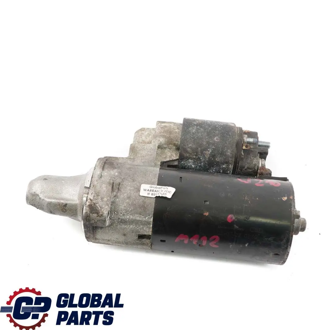  Mercedes-Benz C E S W203 W210 W220 M112 Benzin Anlasser Motor - SKU A0051516501 - Teilenummer A0051516501