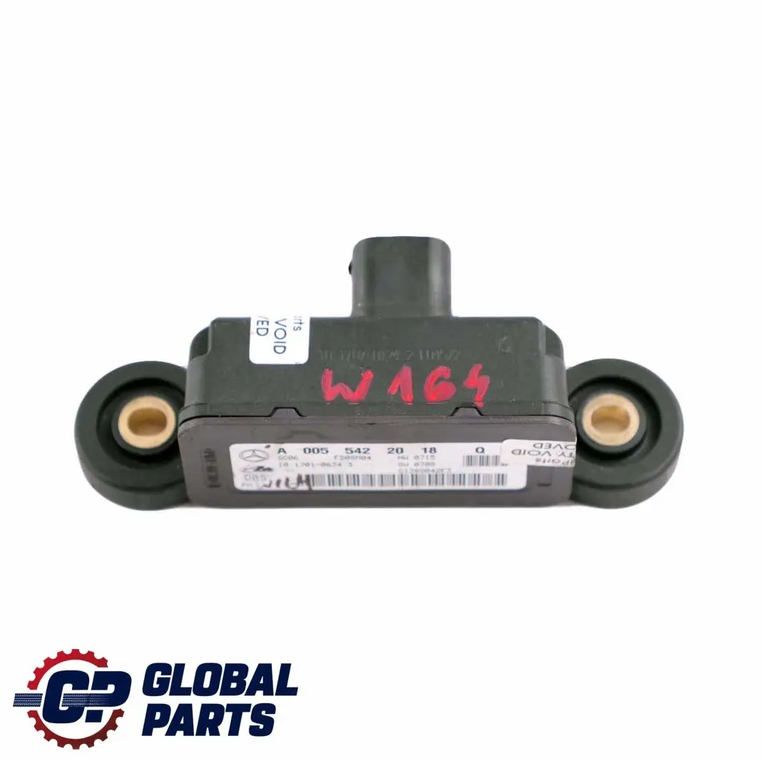 ESP Sensor Mercedes W164 W221 Gierdrehzahl Sensor für mit Teilenummer A0055422018 ESP Sensor Mercedes W164 W221 Gierdrehzahl Sensor - SKU A0055422018 - Teilenummer A0055422018
